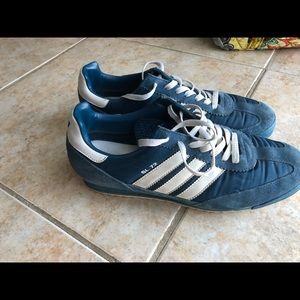 Adidas Samoa SL72 blue/white size 10